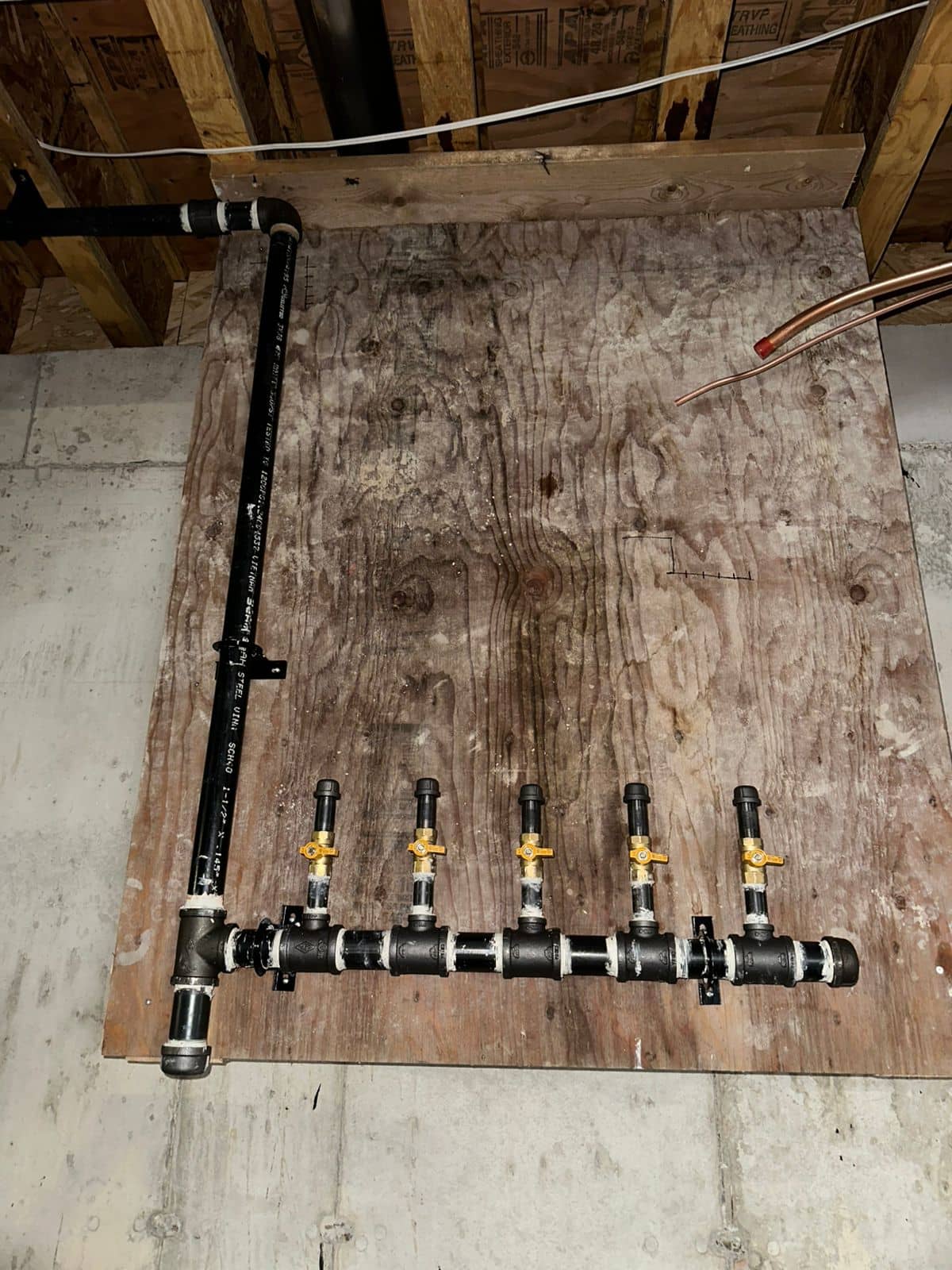 Gas Line Installation